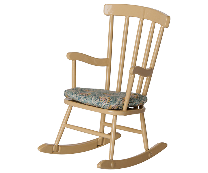 Maileg Rocking Chair, Mouse - Wheat