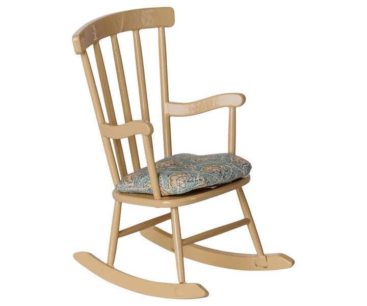 Maileg Rocking Chair, Mouse - Wheat