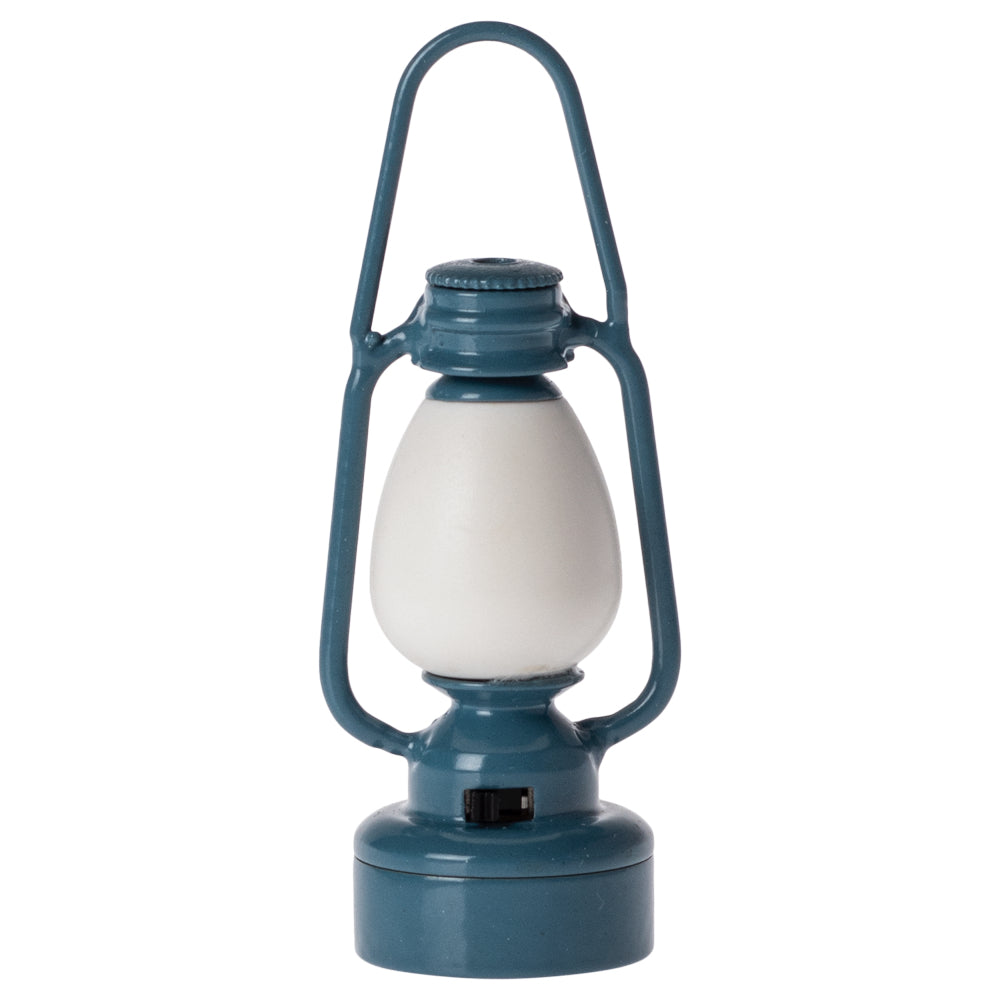 Maileg Vintage Lantern, Mouse - Blue image 0