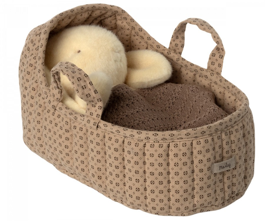 Maileg Carry Cot, Large - Sand image 1