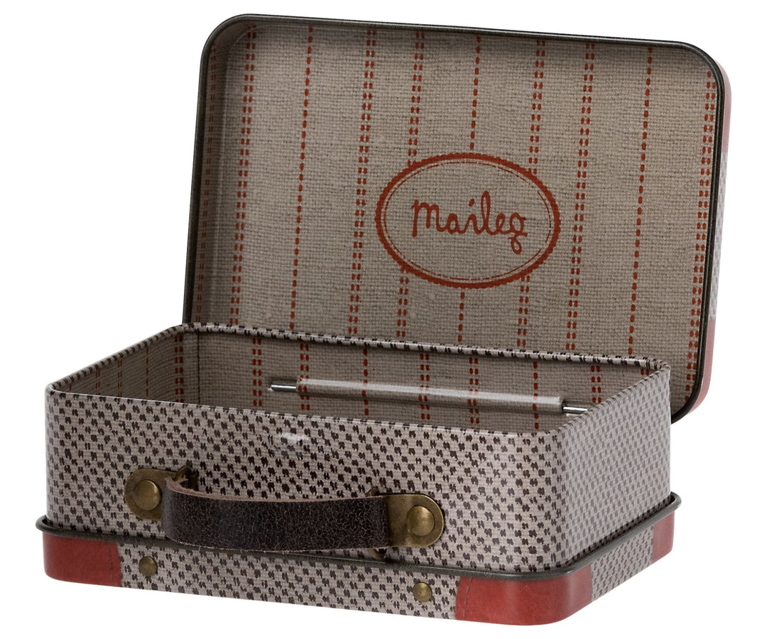 Maileg Metal Suitcase - Grey Travel image 1