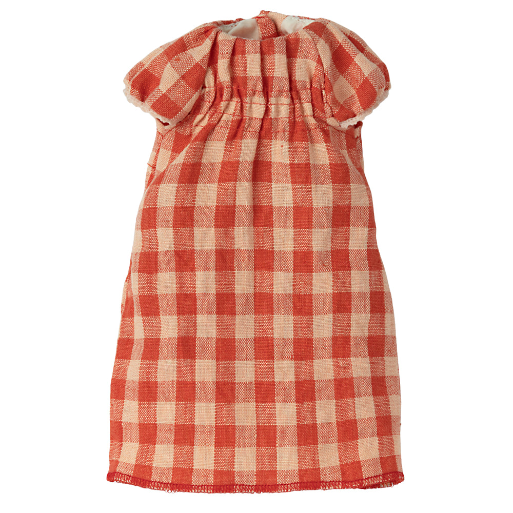 Maileg Plaid Dress, Size 3 image 0