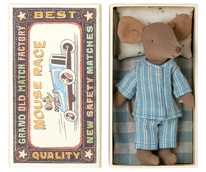 Maileg Big Brother Mouse in Matchbox image 2