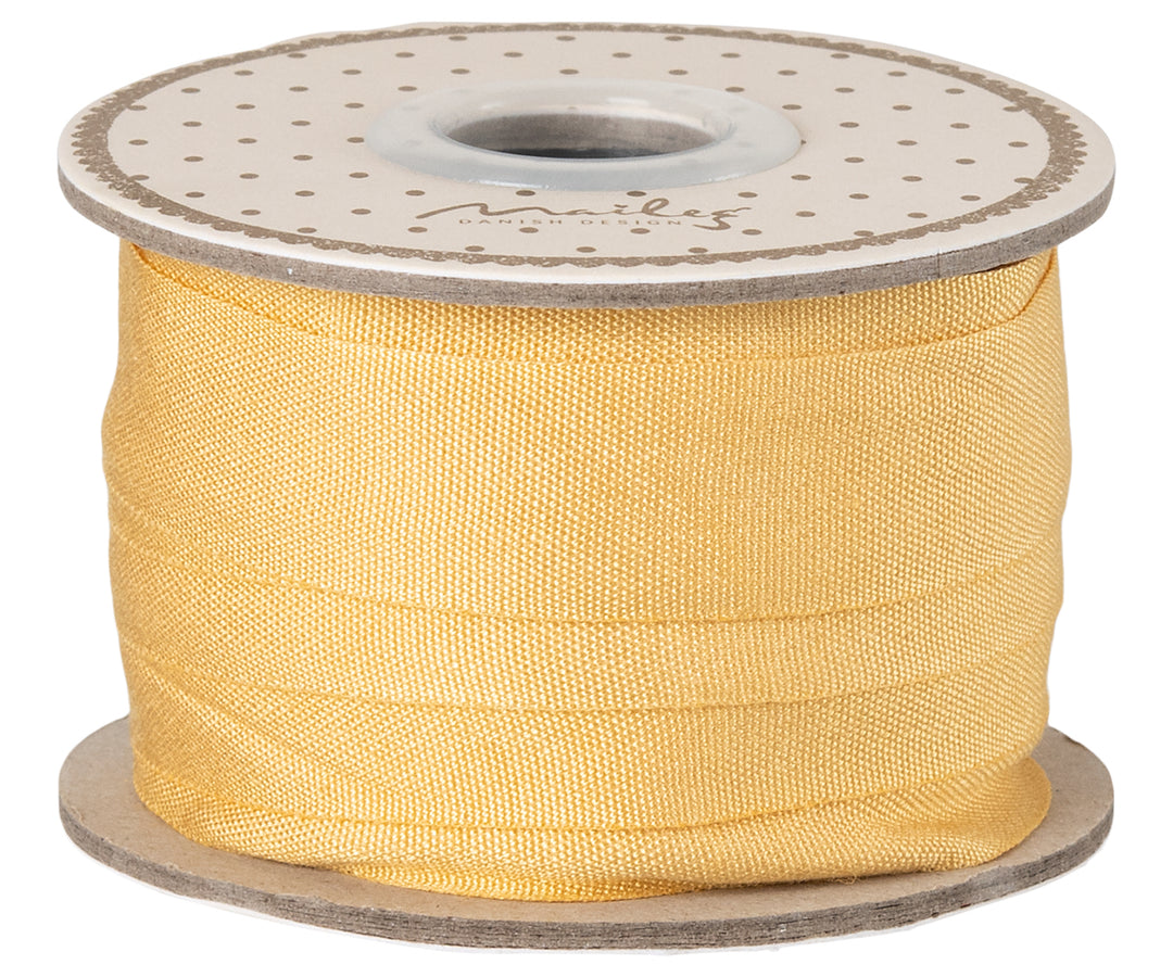 Maileg Ribbon - Yellow W: 18MM X L: 10 M image 0