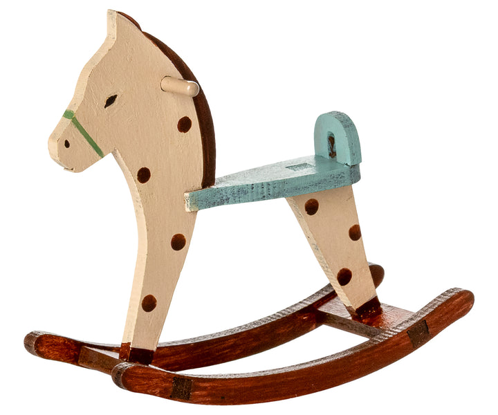 Maileg Rocking Horse, Mouse - Spotted image 1