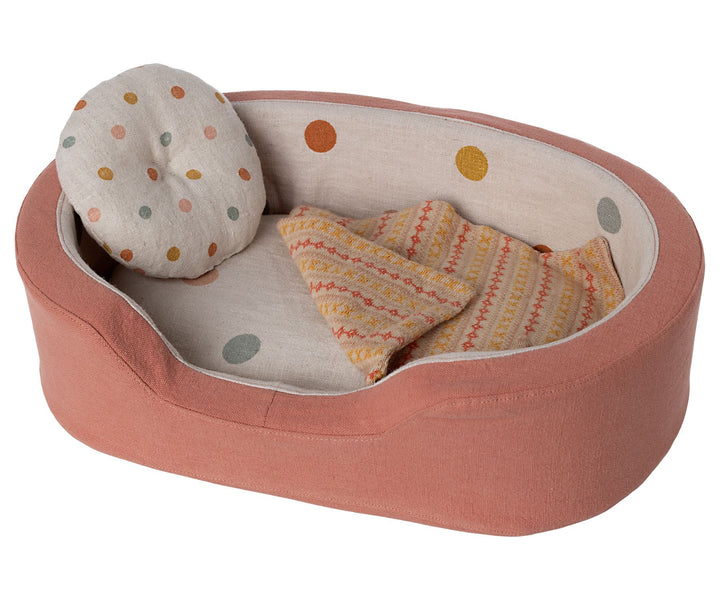 Maileg Cosy Basket, Medium - Coral image 2