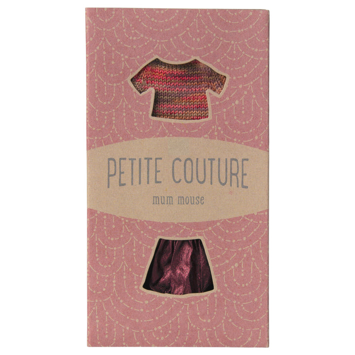 Maileg Skirt &amp; Knitted Blouse, Mum Mouse image 3