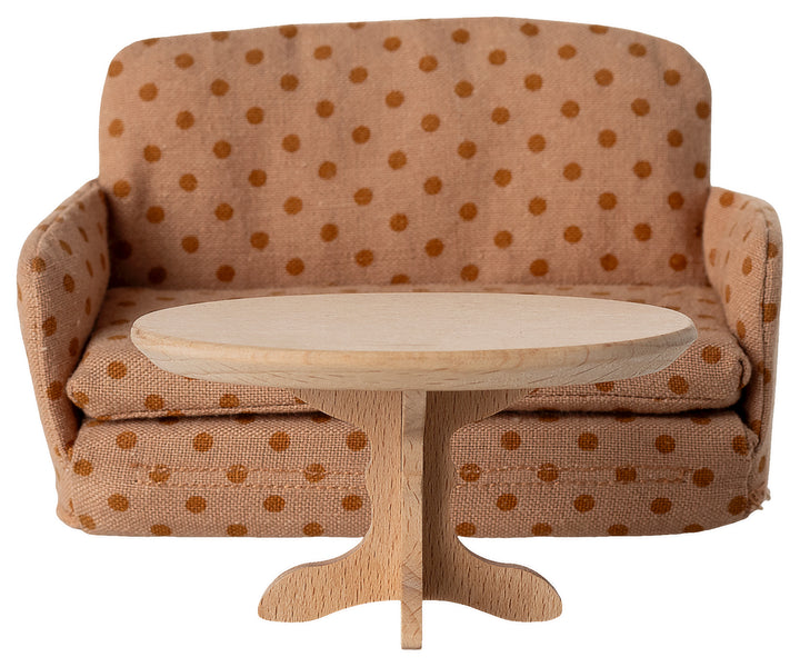 Maileg Oval coffee table, Mouse image 3