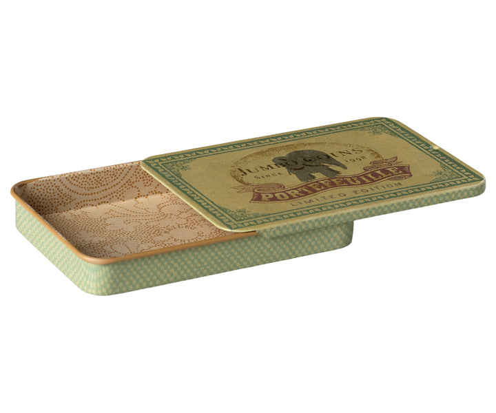 Metal Box with Sliding Lid, Jumbo Coins image 1