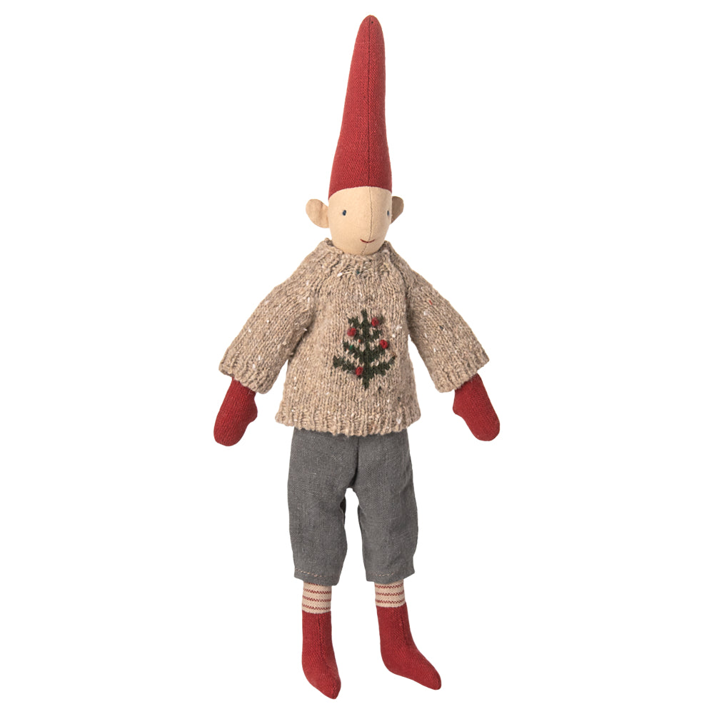 Maileg Pixy, Size 2 - Boy - Knitted sweater image 0