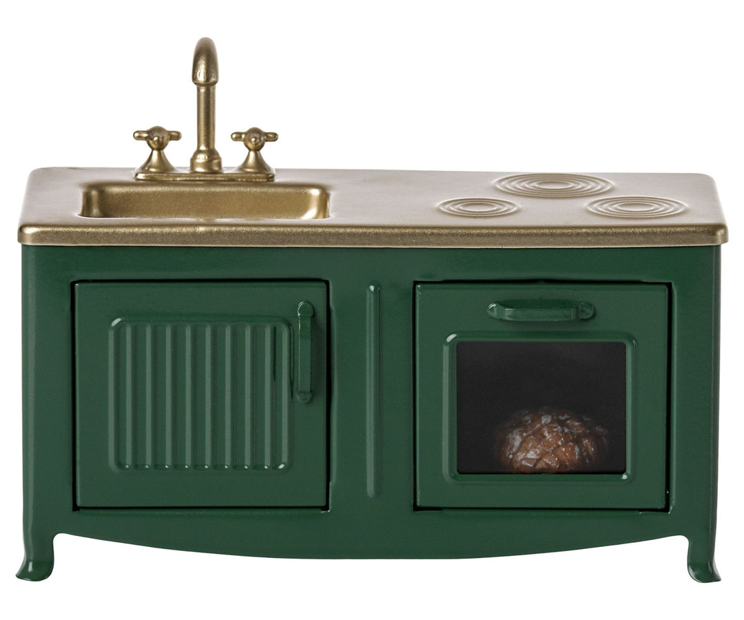 Maileg Kitchen, Mouse - Dark Green image 0