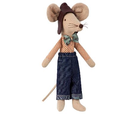 Maileg Dad Racer Mouse image 0
