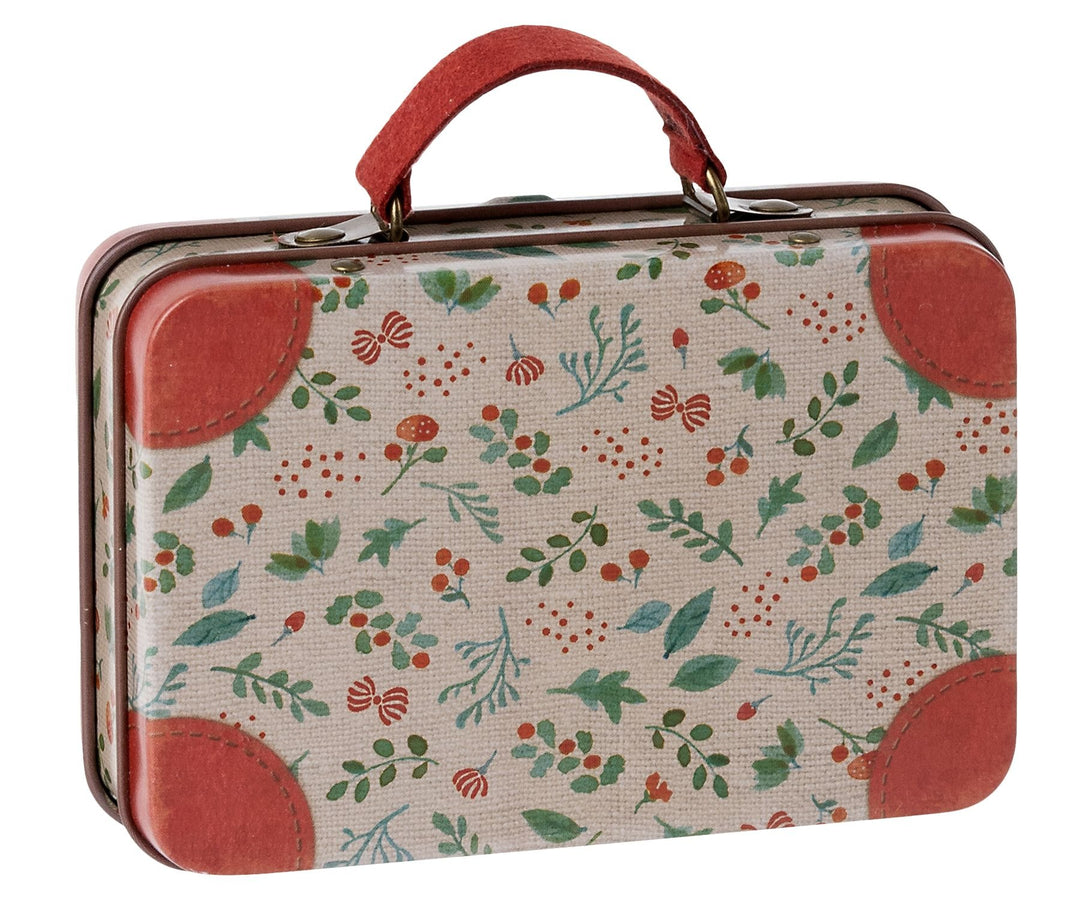 Maileg Metal Suitcase - Holly image 0