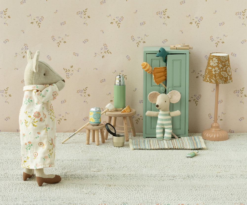 Maileg Closet, Mouse - Soft Blue image 1