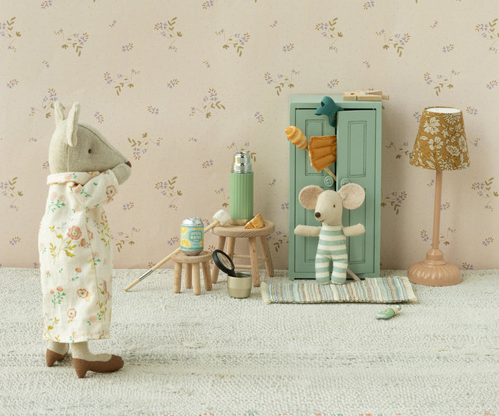 Maileg Closet, Mouse - Soft Blue image 1