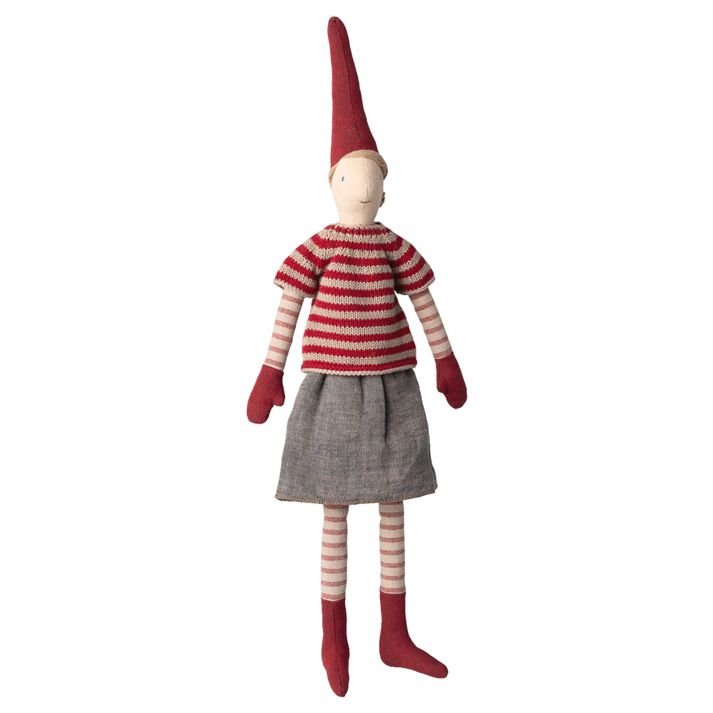 Maileg Pixy, Size 3 - Girl - Skirt and knitted sweater image 0