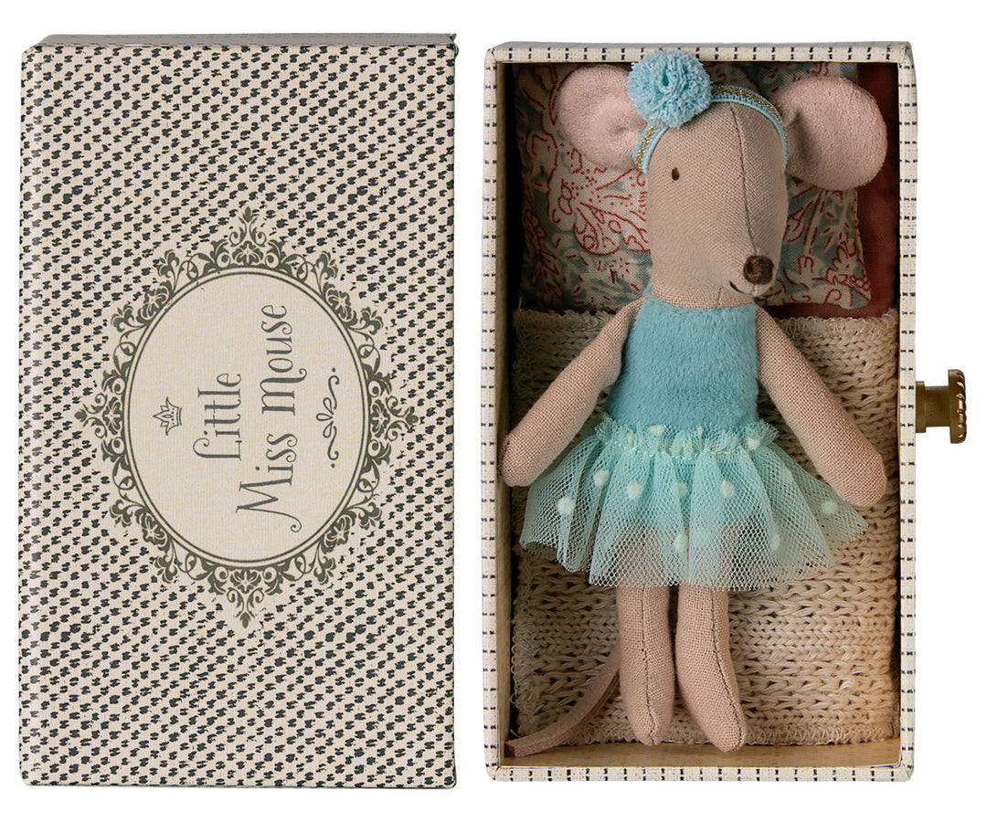 Maileg Dance mouse in daybed, Little sister image 2