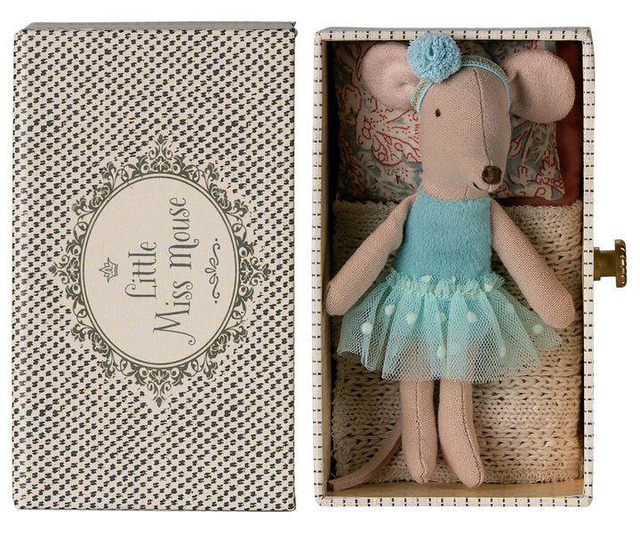 Maileg Dance mouse in daybed, Little sister image 2