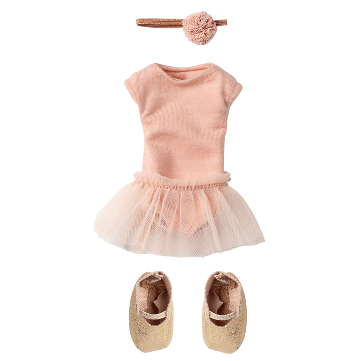 Maileg Ballet suit and skirt rose, Size 2 image 0