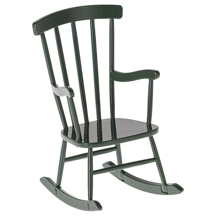 Maileg Rocking Chair, Mouse - Dark Green image 0