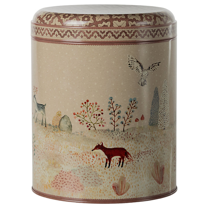 Maileg Metal Box, Winter Wonderland - 2 Piece Set image 2