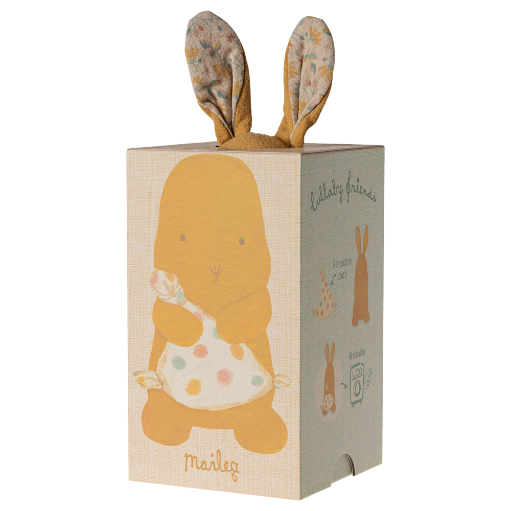 Maileg Lullaby Friends, Bunny - Dusty Yellow image 1