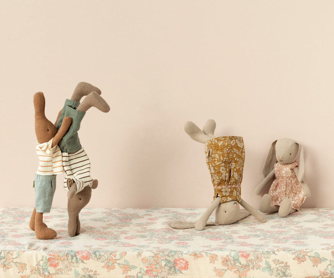 Maileg Rabbit, Size 1 - Chocolate Brown image 1