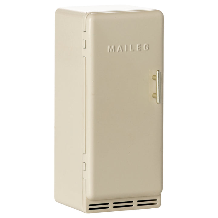 Maileg Metal Fridge, Mouse - Off white image 3