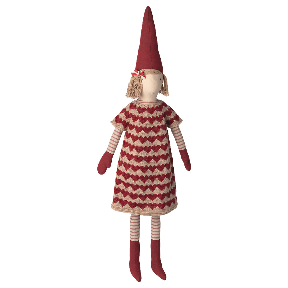 Maileg Pixy, Size 5 - Girl - Knitted dress image 0