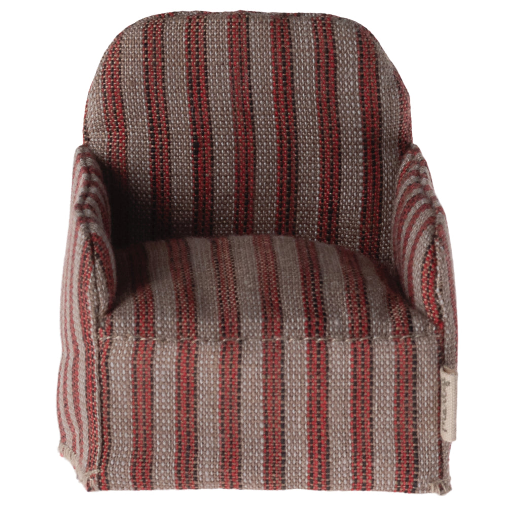 Maileg Chair, Mouse - Stripe image 1