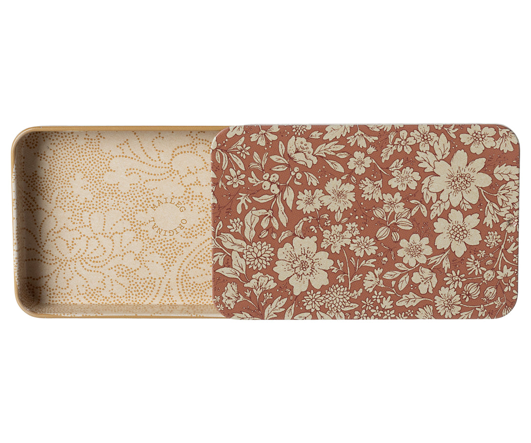 Metal Box with Sliding Lid, Blossom - Heather image 2