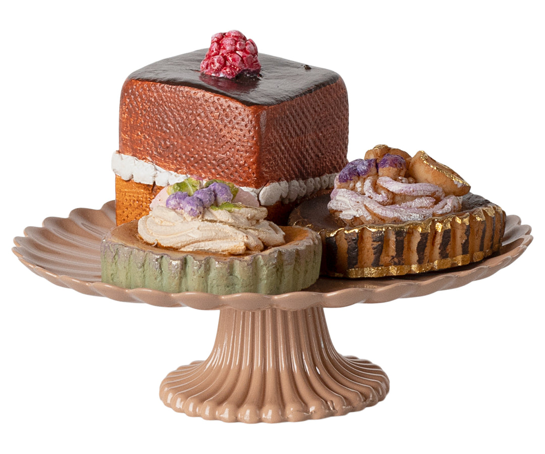 Maileg Cakes and Cakestand, Mini image 0