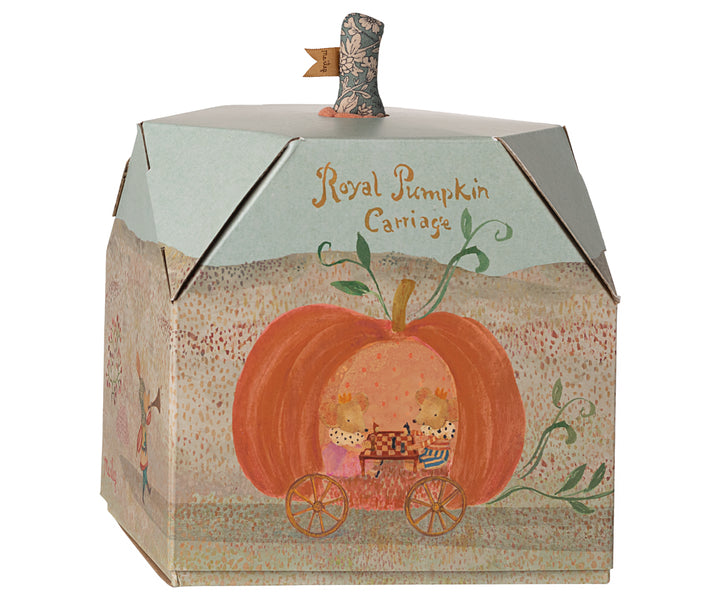 Maileg Pumpkin carriage, Mouse image 2