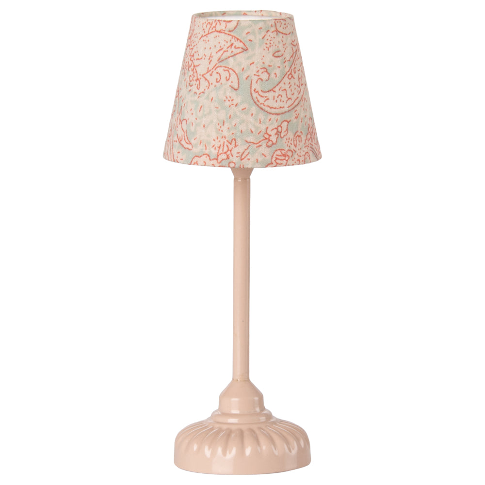Maileg Vintage floor lamp, Mouse - Powder image 0