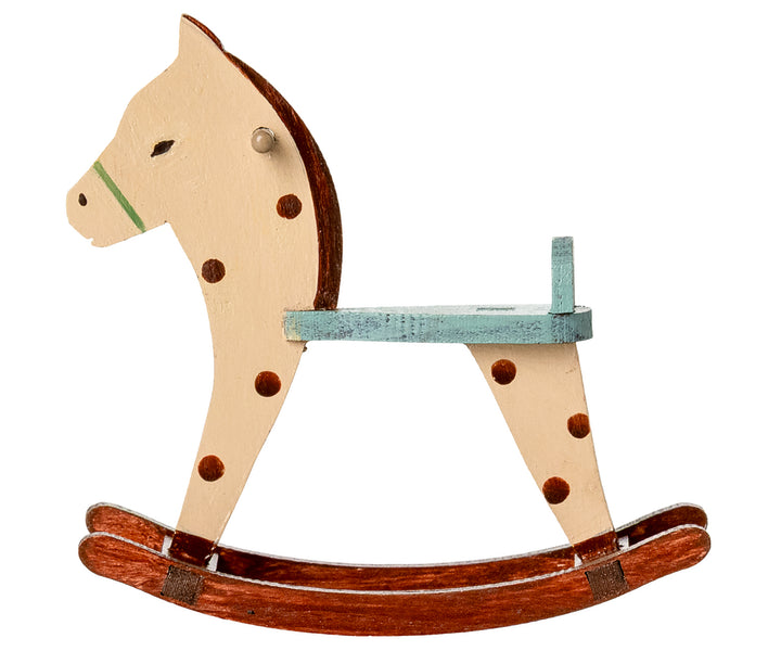 Maileg Rocking Horse, Mouse - Spotted image 4