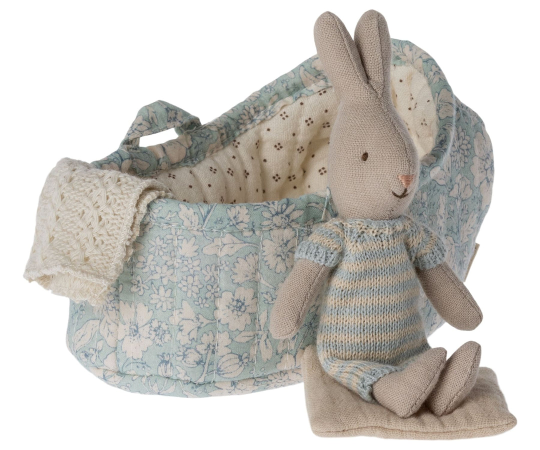 Maileg Rabbit in Carry Cot, Micro image 3