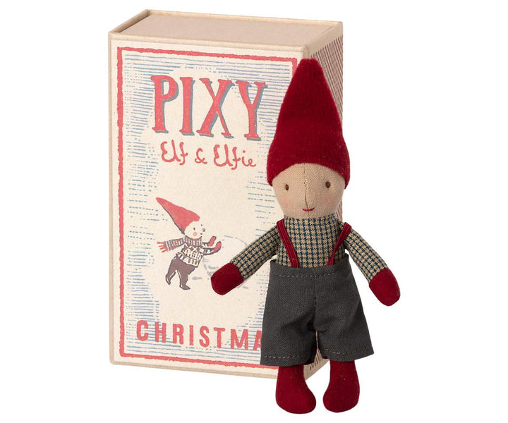 Maileg Pixy Elf in Matchbox image 0