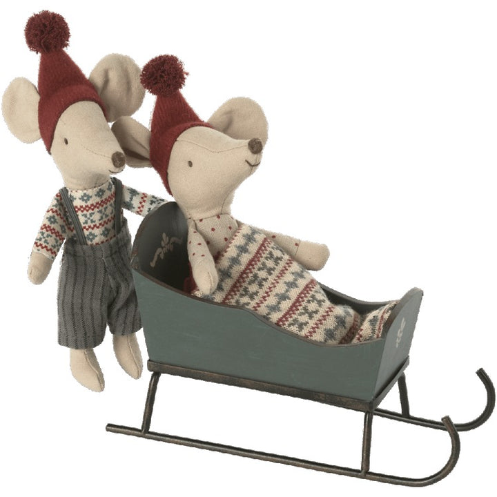 Maileg Mouse Sleigh image 2