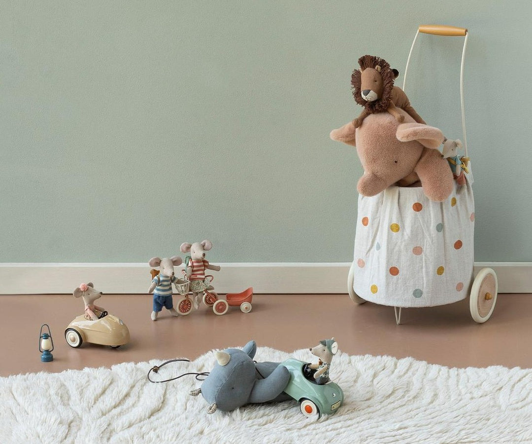 Maileg vintage rose elephant plush in a whimsical children&