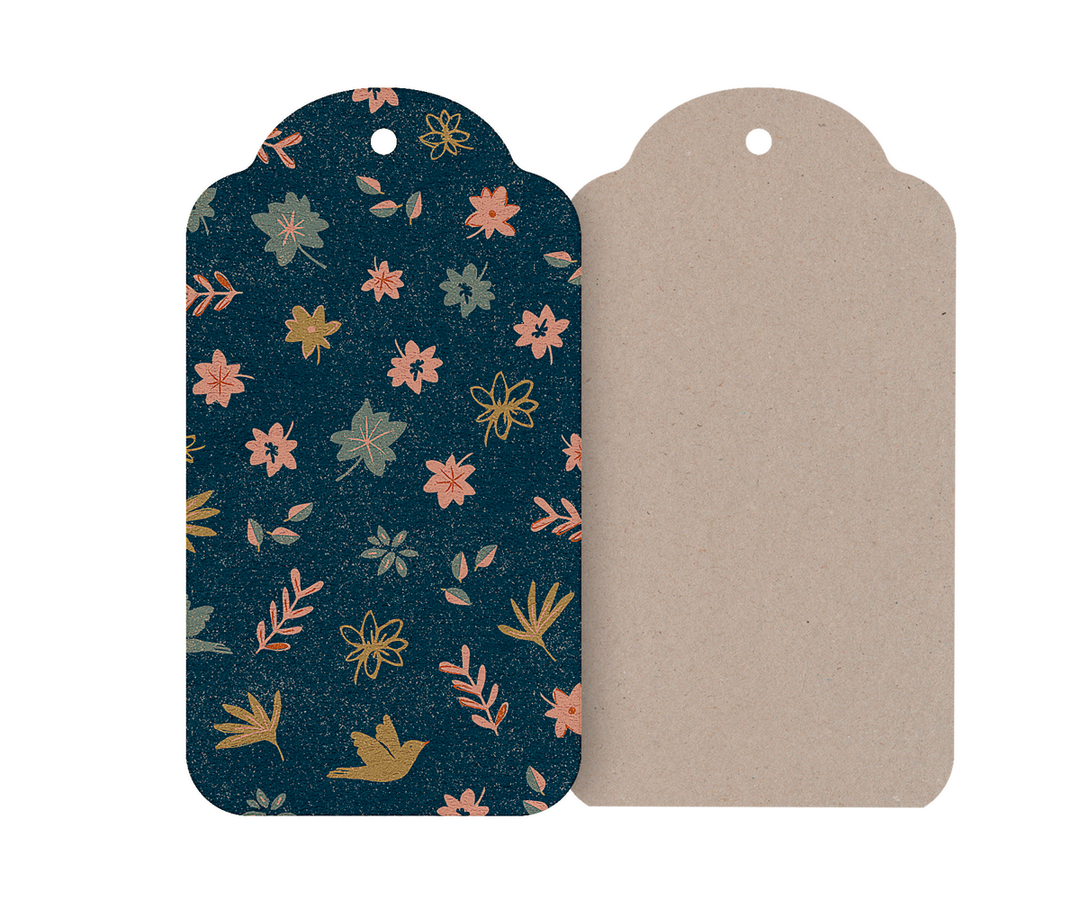 Maileg gift tags in blue forest